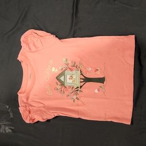 EUC gymboree sz 7 friendship camp line tee 🏕